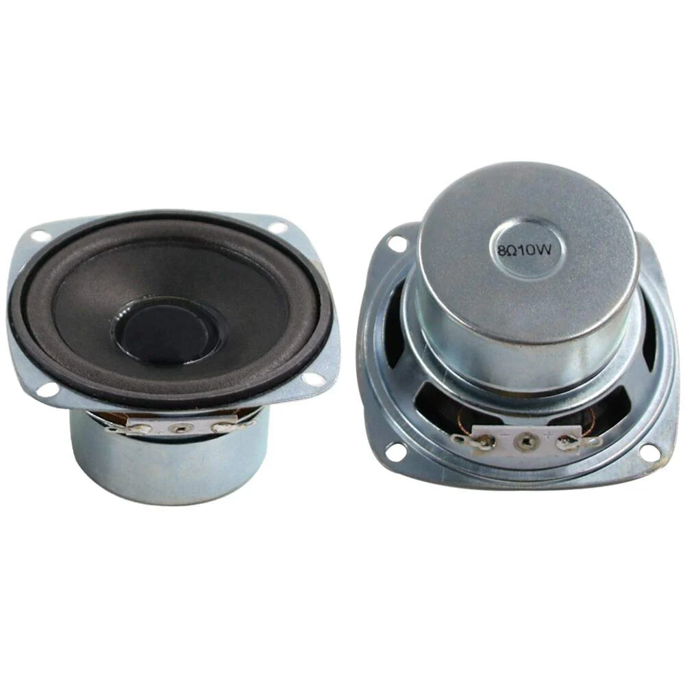10W Mini 3" HiFi Full Range Speaker 8 Ohm Anti-Magnetic Audio 2.0/2.1 Home Stereo Woofer Loudspeaker 90dB High Sensitivity for DIY Boom Box Satellites Speaker - Image 6