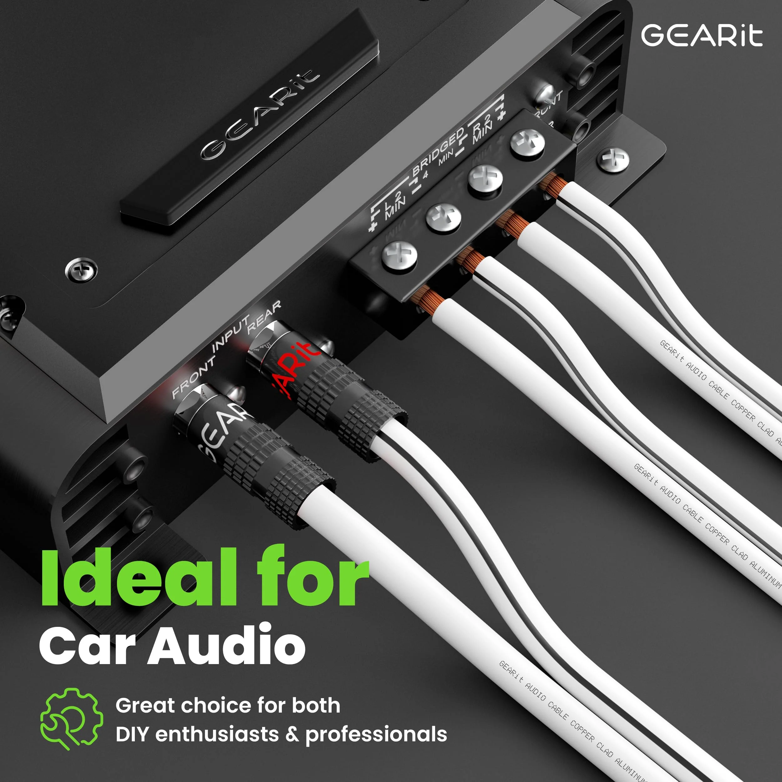 14AWG Speaker Wire, GearIT Pro Series 14 AWG Gauge Speaker Wire Cable (50 Feet / 15.24 Meters) Great Use for Home Theater Speakers and Car Speakers White 50 Feet - Image 4