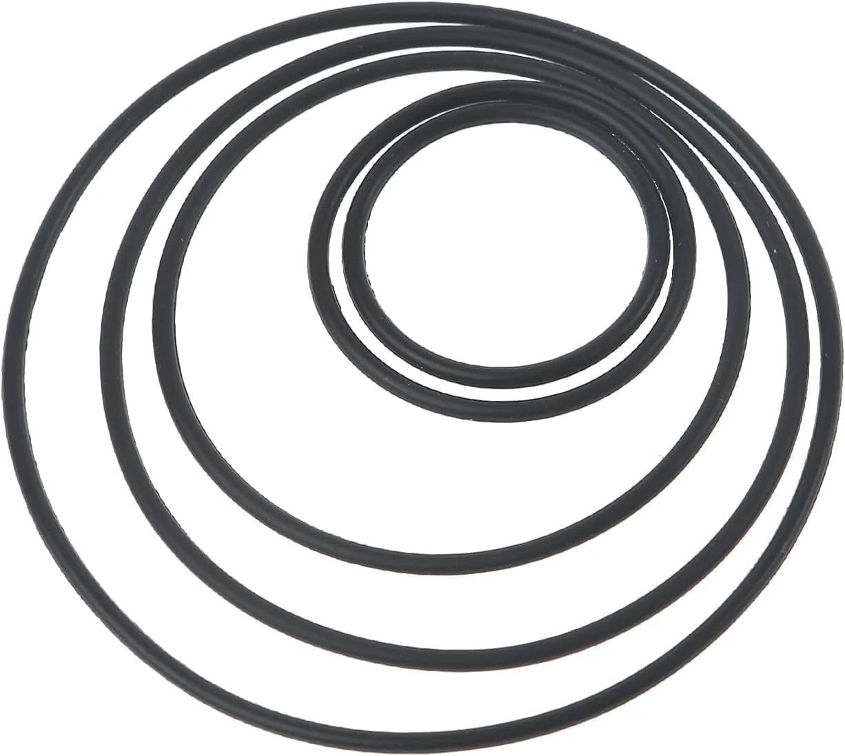 20Pcs Black Universal 1.5mm Cassette Tape Machine Belt Drives Belts Tape Machine Bands for Repair Maintenance Cassette Belt Replacement Round Tape Decks Stereo System Components CD and Tape Players - Image 9