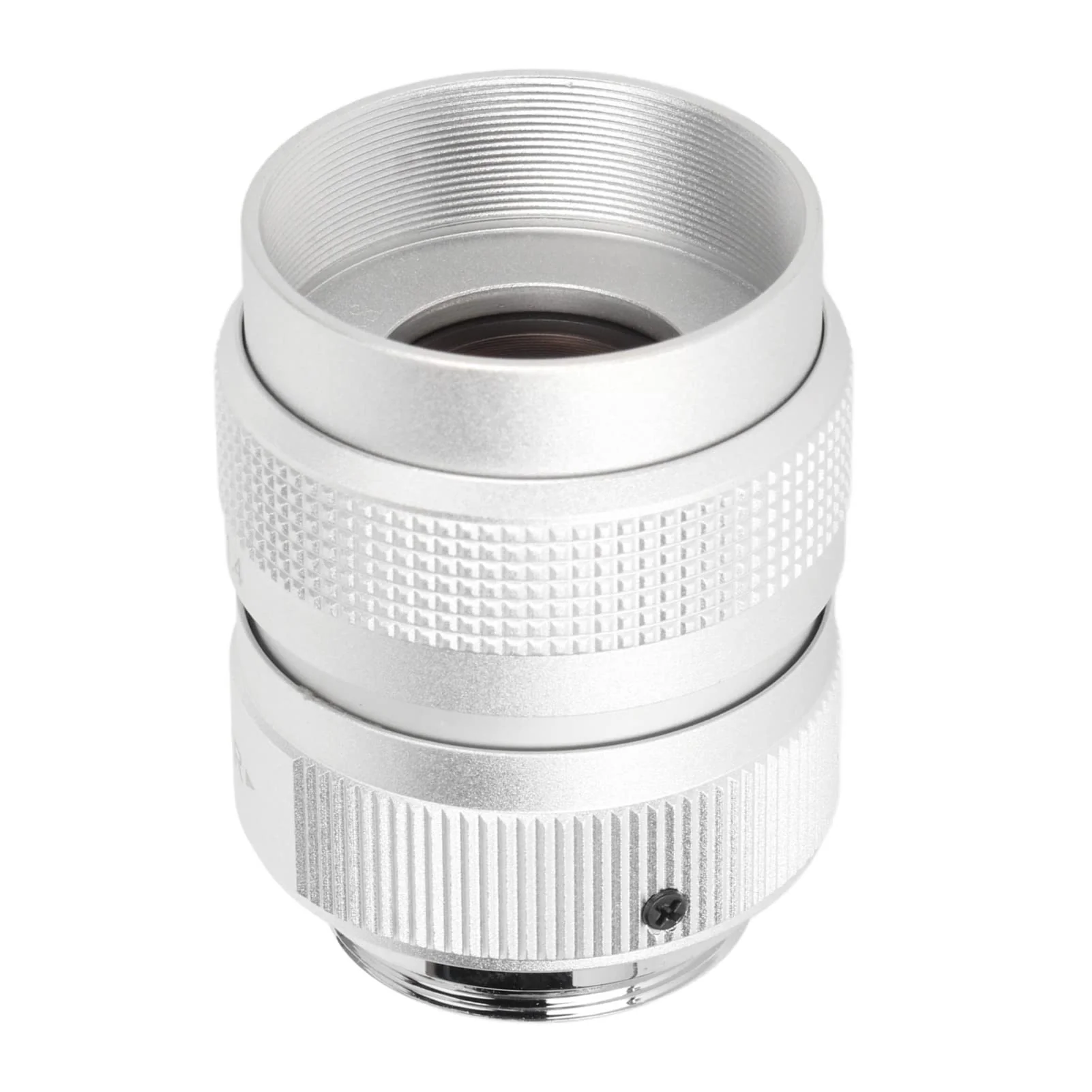 25mm F1.4 CCTV Lens, C Mount Camera Lens with 19.6 Wide Viewing Angle, CCTV Video Vari Zoom Lens for Shop Parking House Warehouse (Silver) silver - Image 7
