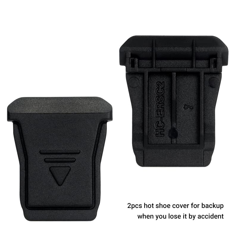 2PCS Camera Shoe Cover for Canon EOS R8 R50 R6 Mark II R5 Mark II R7 R10 R3 R5C,Replaces Canon ER-SC2 Shoe Cover, Flash Hot Shoe Cover Cap for Canon R8 R50 R6 R5 Mark II R7 R10 R3 R5C (NOT Fits EOS R5 - Image 4