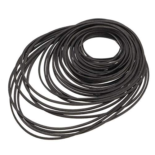 30pcs 40mm to 135mm Mix Cassette Tape Machine Belt Assorted Common Belt cassette machine for dvd drive, xbox 360, repair rebuild common square belt, fit almost cassette tape machine - Image 2