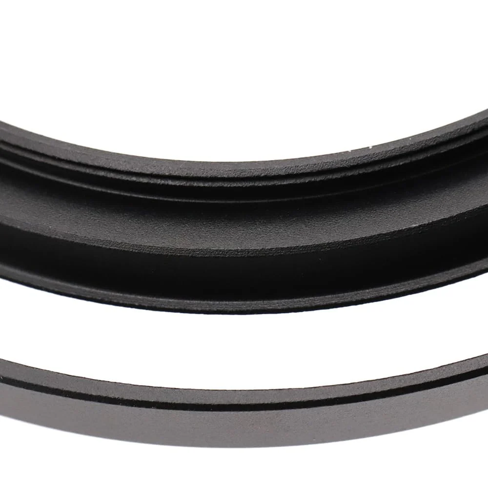 58mm Hollow Lens Hood 58mm Screw in Curved Vented Lens Hood 58mm Metal Lens Hood for 58mm Lens Hood Wide(Black) - Image 7