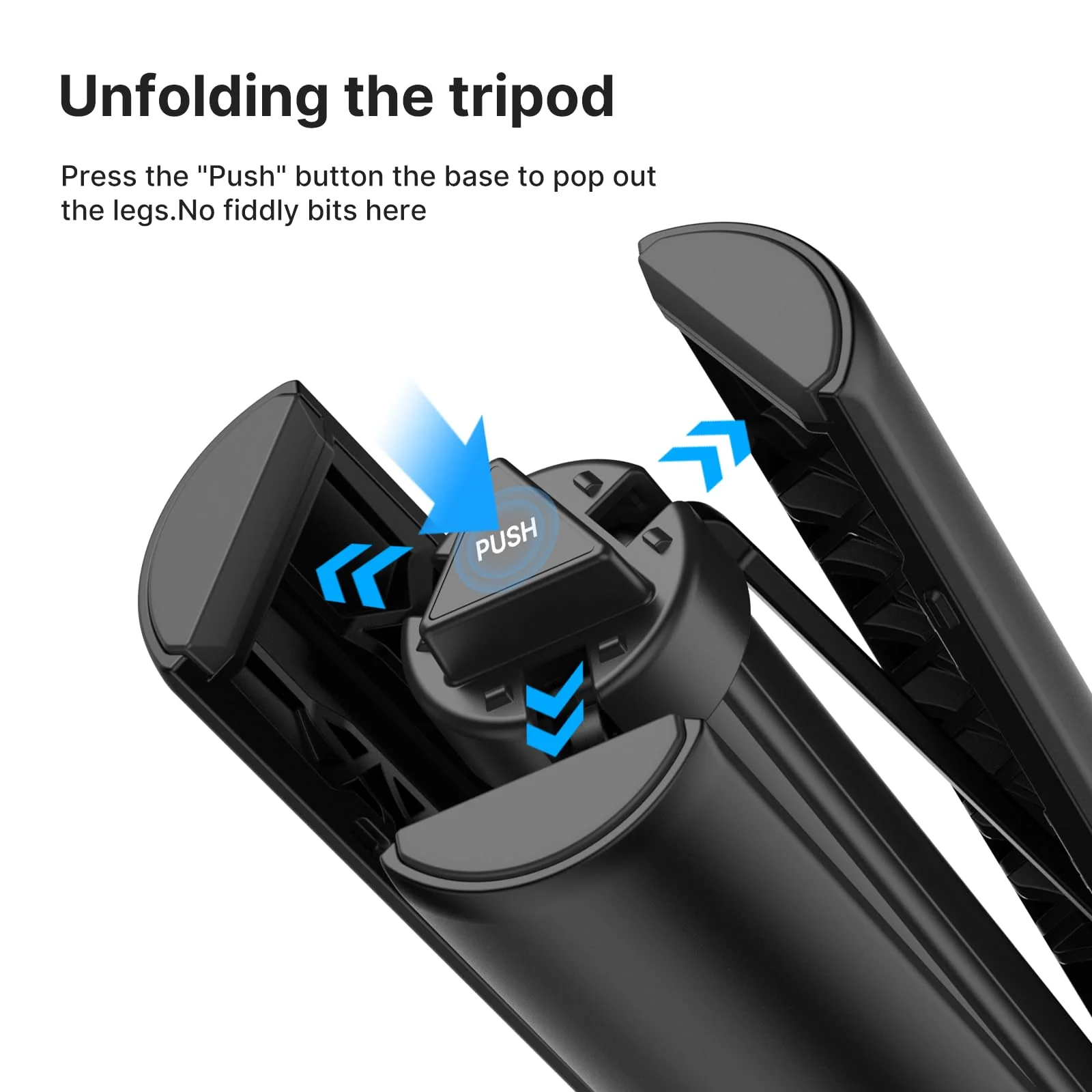 59in Invisible Selfie Stick Tripod for Insta360 X4/GO 3/X3/ONE RS/ONE X2/ONE X/GO 2/ONE R/ONE - ULANZI TT52 Extension Pole Selfie Stick Handle Grip Adjustable Waterproof for GoPro DJI and More - Image 5