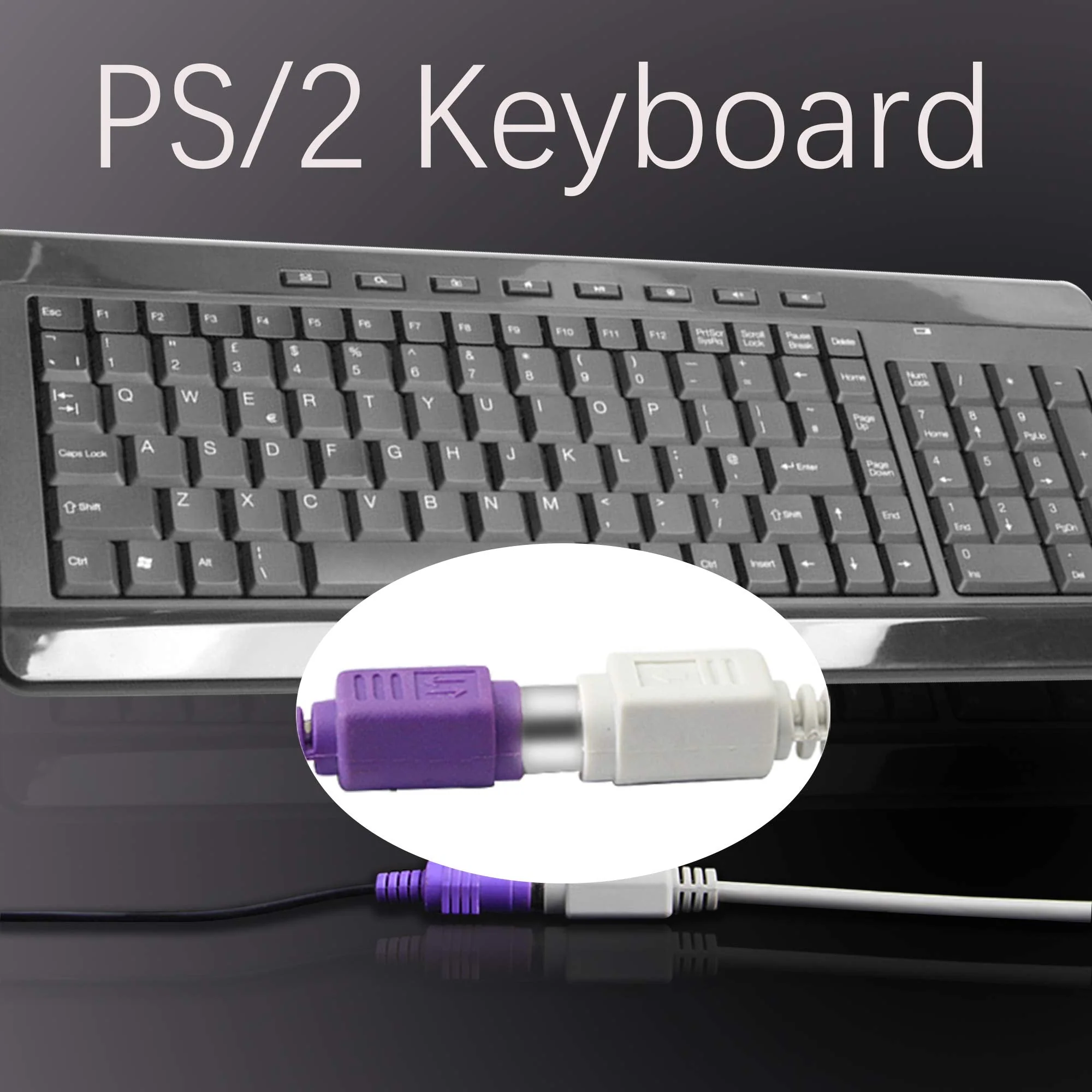 8.5 Feet PS/2 Mouse and Keyboard Extension Cable, 28AWG PS/2 6-Pin Male to Female Extension Cable YOUCHENG for PS/2 Round Mouse, Keyboard Extension - Image 6