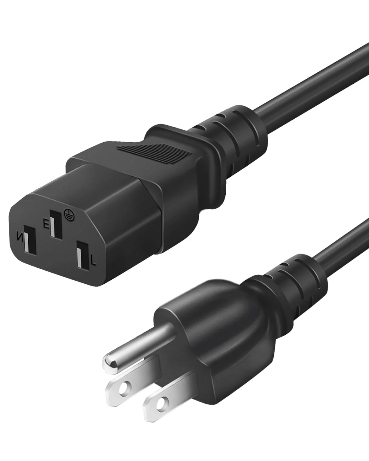Amplifier Power Cord for ION Pathfinder 2 3 4 Speaker, ION Block Rocker iPA76C/A/S IPA23 Block Party & Live, Guitar Amp, Explorer Portable Speaker System, 18AWG 3-Prong Charger Cable Replacement 6 FT 6 Feet