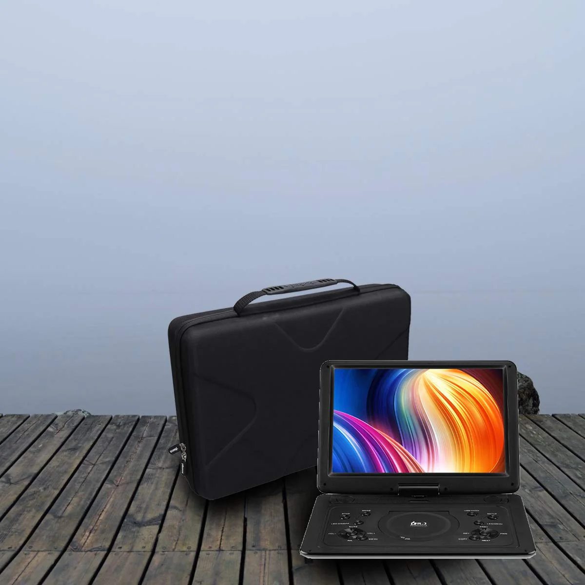 Aproca Hard Travel Storage Case,for DBPOWER 17.9" / DR.J 17.9" / COOAU 17.9" / WONNIE 17.9’’ / Pyle 17.9” / BOIFUN 17.5" Portable DVD Player - Image 5