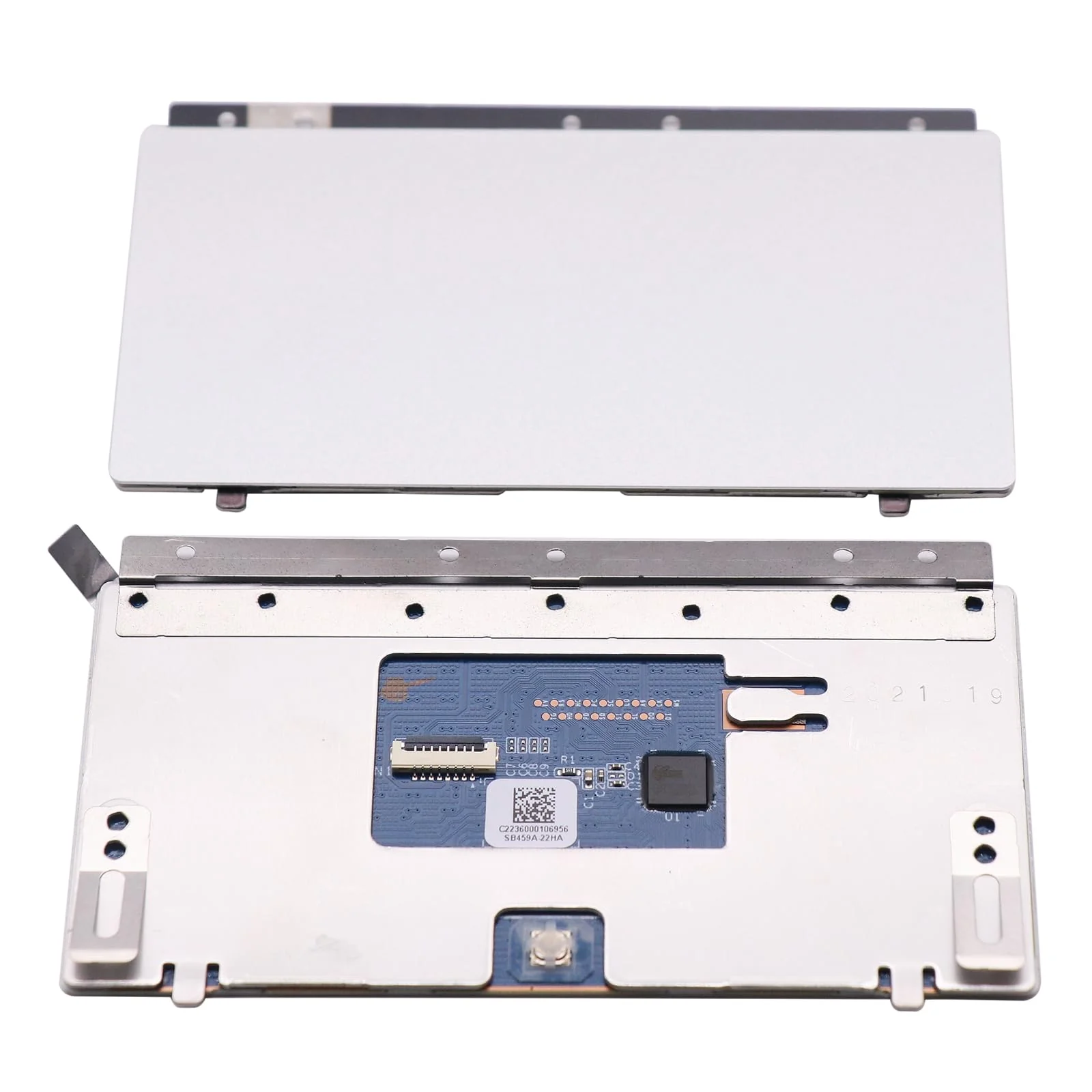 BestParts New Natural Silver Touchpad Board Replacement for HP 15-EF 15-DY 15S-EQ 15S-FQ 15-EF0023DX 15-E2000 Trackpad Module L63600-001