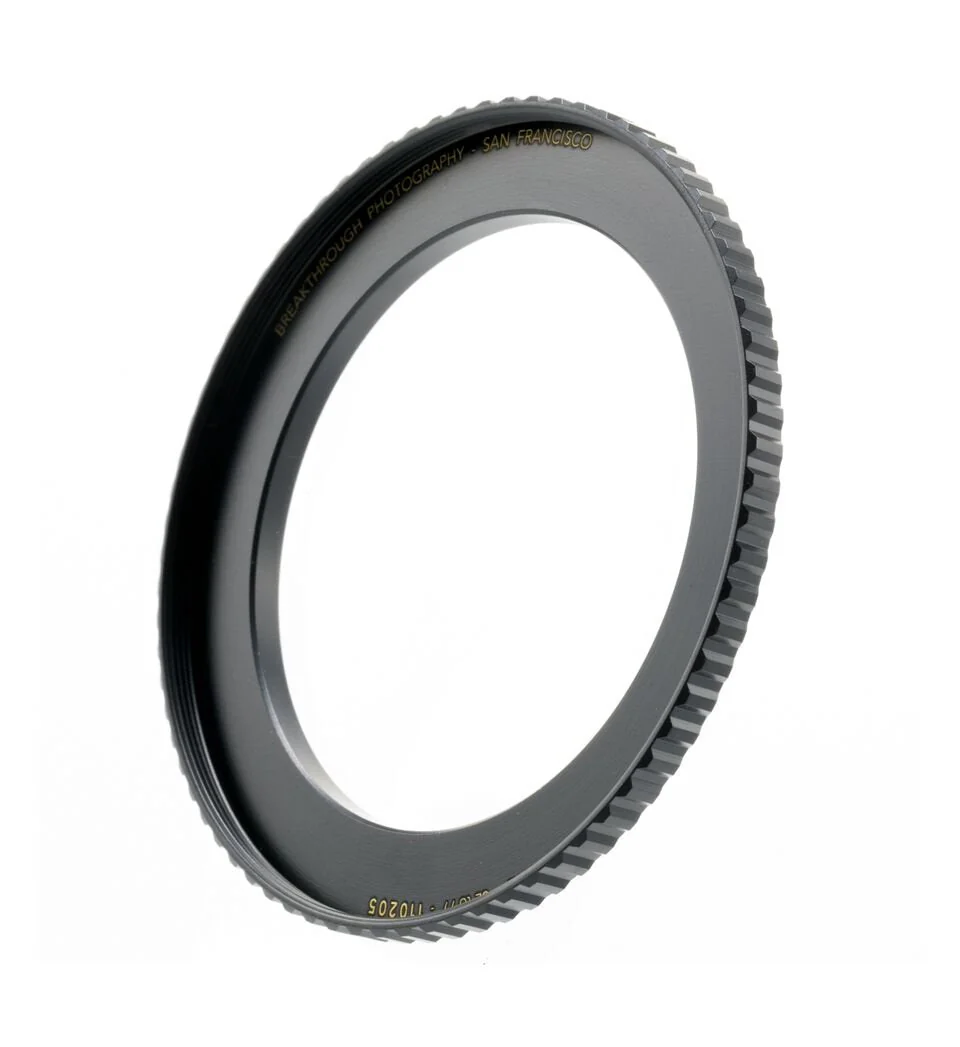 Breakthrough Photography 67mm to 82mm Step-Up Lens Adapter Ring for Filters, Made of CNC Machined Brass with Matte Black Electroplated Finish - Image 7