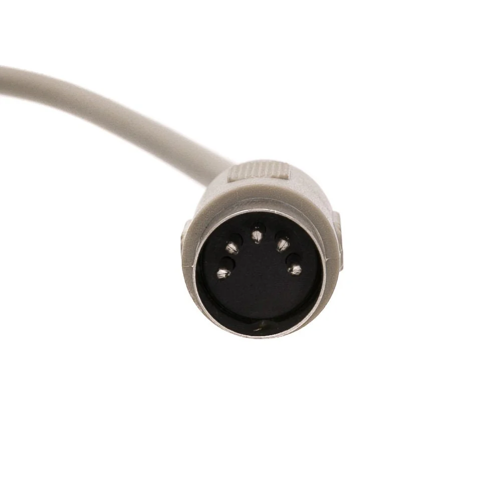 CableWholesale at Keyboard Extension Cable, Din5 Male to Din5 Female, 5 Conductor, Straight, 6 Foot, Keyboard Extension Cable Din 6' - Image 4