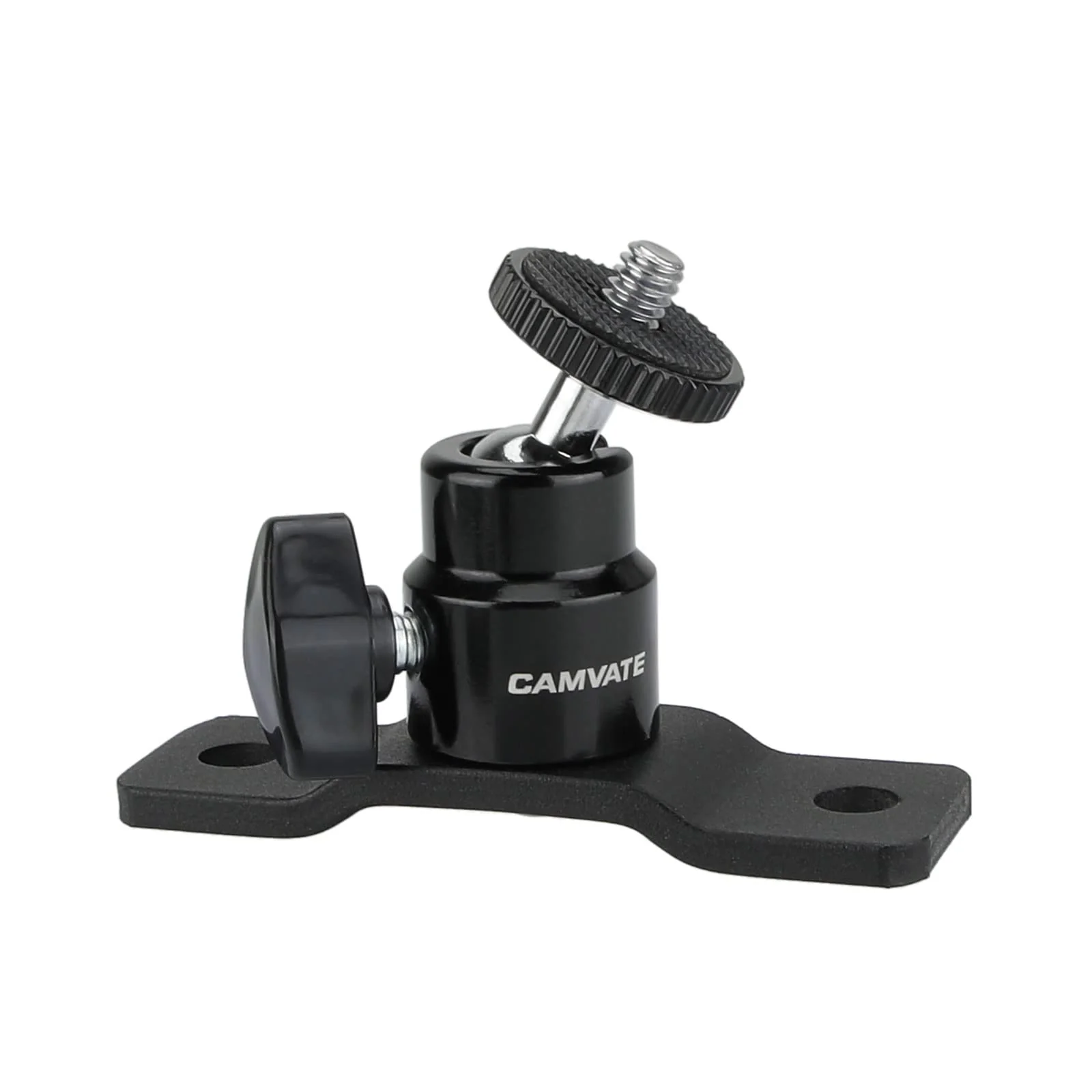 CAMVATE 1/4"-20 Ball Head with Bottom Pedestal Mount for Monitor/Surveillance System Support - 2324 - Image 5