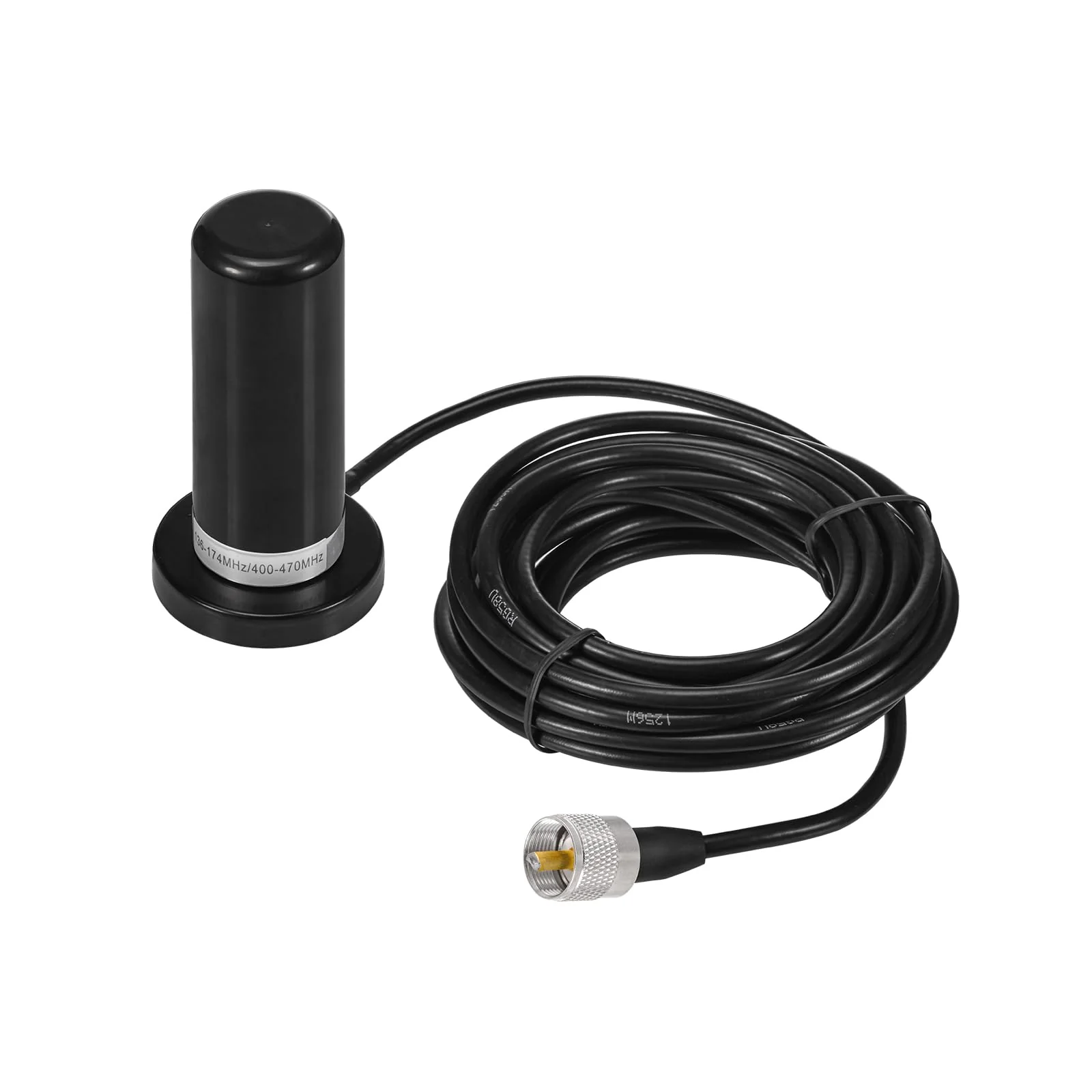 Eightwood Dual Band VHF UHF Ham Mobile Radio Antenna PL259 Connector with Magnetic Base Extension Cable 16 feet for Vehicle Marine Ham Radio Amateur Radio Mobile Transceiver 144/430mhz - Image 7