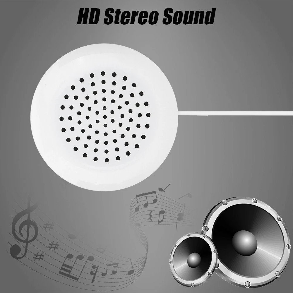 Ejoyous Mini Speaker, Portable Small Stereo Speaker DIY Pillow Speaker with 3.5mm Jack Compatible with MP3 Mobile Phone CD Player, for Home Bedroom Office Outdoor Travel Use - Image 7