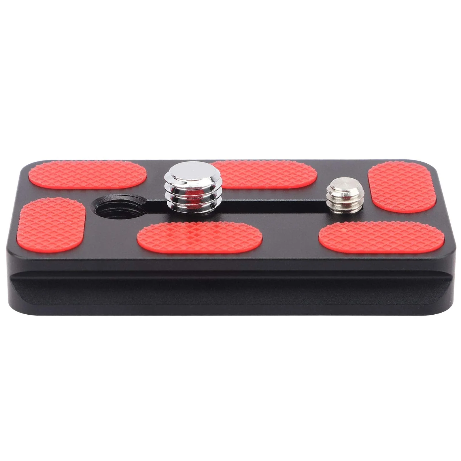 Haoge QR-70S Tripod Arca Plates 70mm Universal Arca Swiss Quick Release Plate for Tripod Ball Head with Hand-Adjustable Stainless Steel Screw of 1/4" and 3/8" (New Version) - Image 4