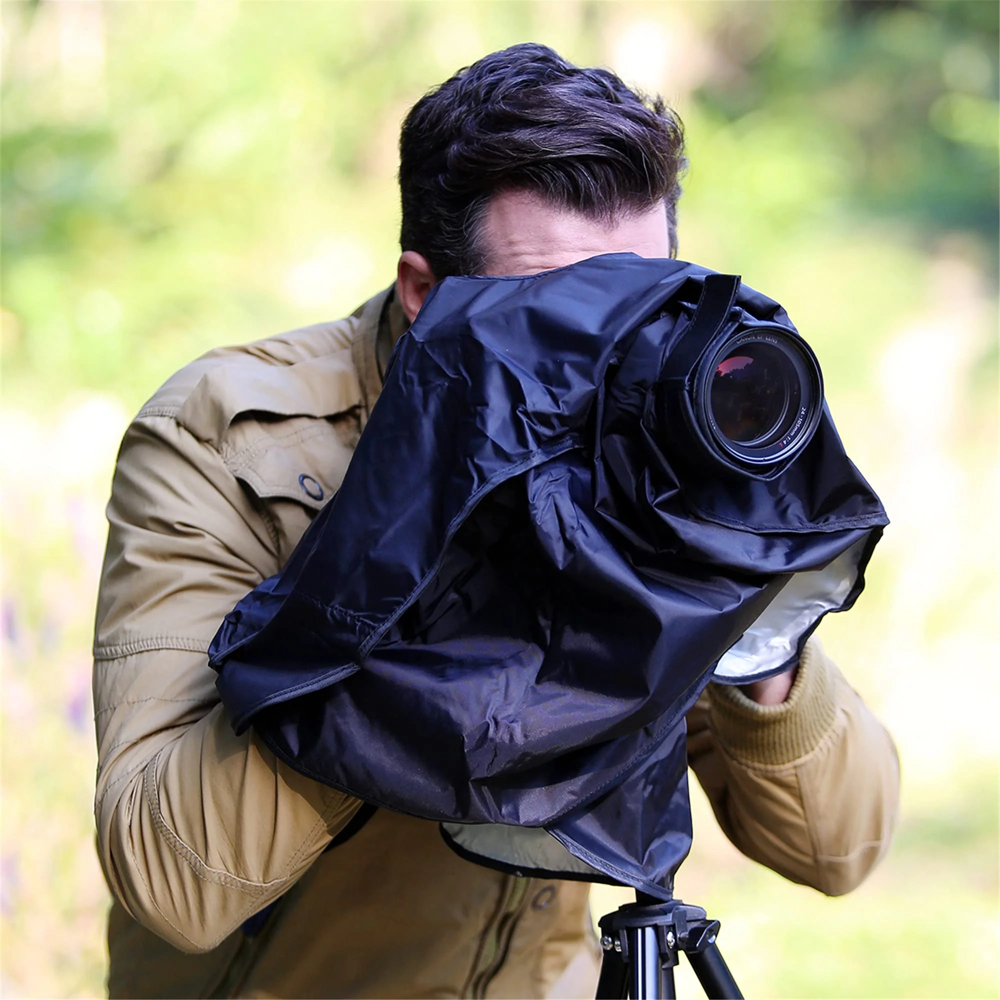 Professional DSLR Camera Rain Cover Raincoat Gear Extra Large Sleeve Dust Proof Protection for Canon EOS 7D 6D 5DS 5DSR 5DM4 5DM3 5D 1DX 1DS 1D Mark IV III II Nikon D5 D6 Df D850 D810A D810 D780 D750 - Image 5