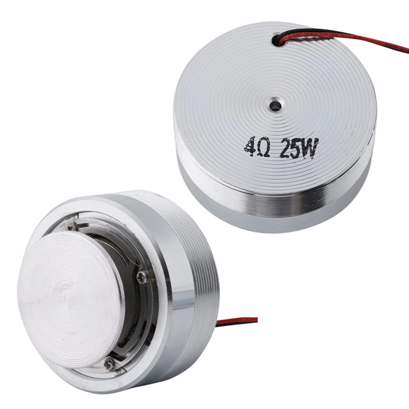 Resonance Speaker, 50mm 2Inch All Frequency Resonance Loudspeaker Vibration Round Strong Bass Vibration Louderspeaker (4Ω 25W) 4Ω 25W - Image 8