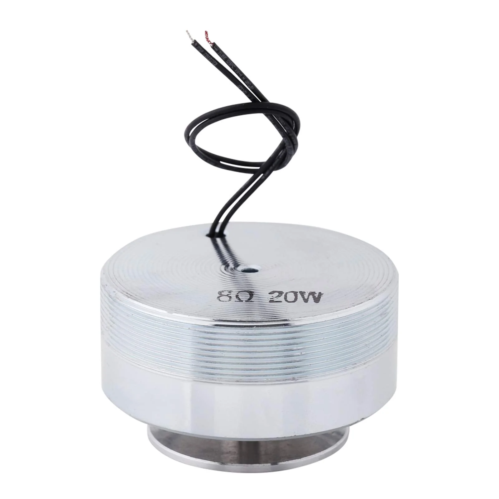 Resonance Speaker, 50mm 2Inch All Frequency Resonance Loudspeaker Vibration Round Strong Bass Vibration Louderspeaker (8Ω 20W) 8Ω 20W