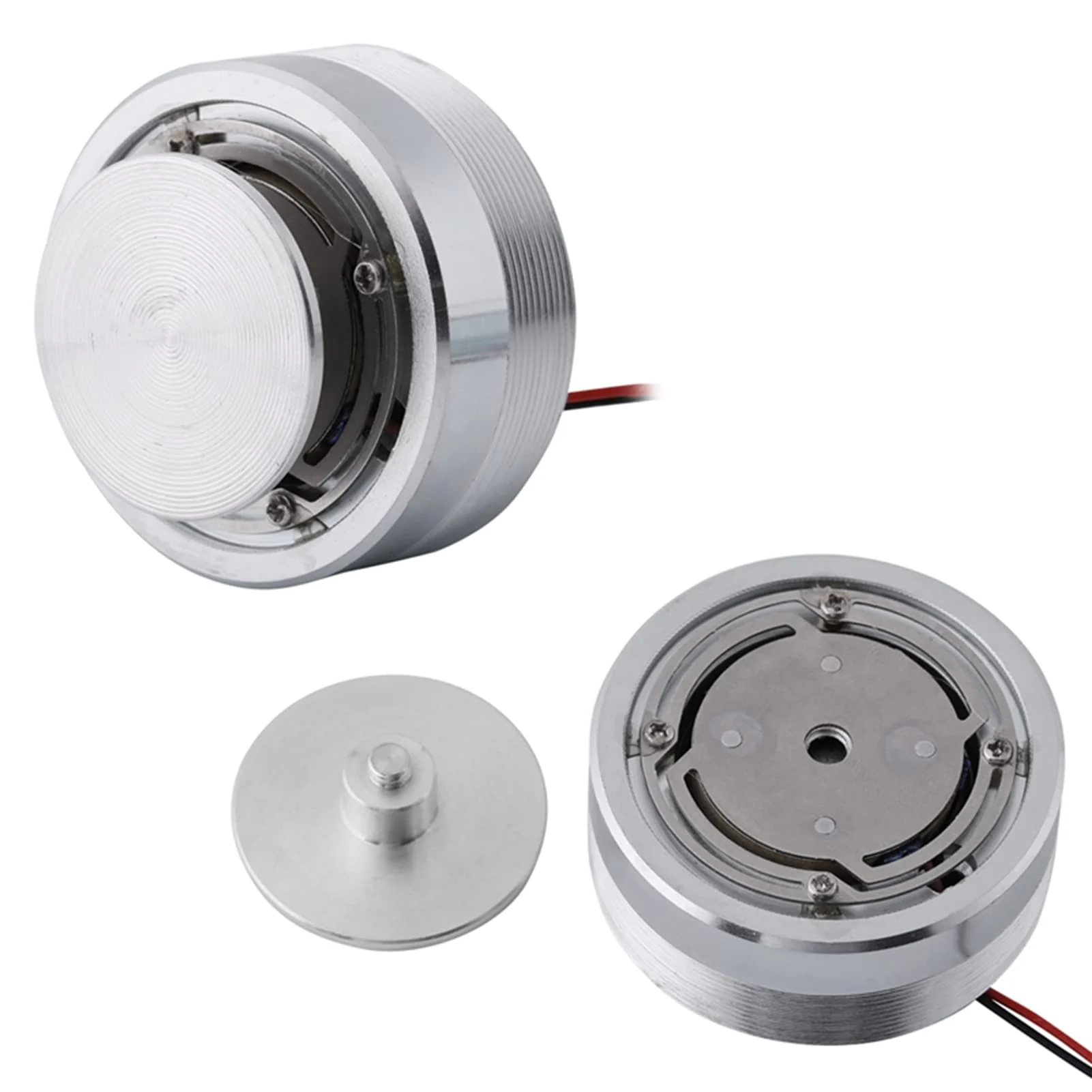 Resonance Speaker, 50mm 2Inch All Frequency Resonance Loudspeaker Vibration Round Strong Bass Vibration Louderspeaker (8Ω 20W) 8Ω 20W - Image 7