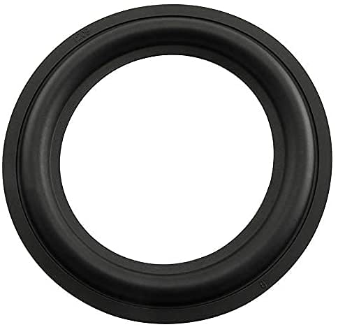 Rubber Ring 2PCS 5Inch Black Speaker Rubber Foam Edge Surround Rings Repair Kit for Speaker Repair or DIY - Image 3