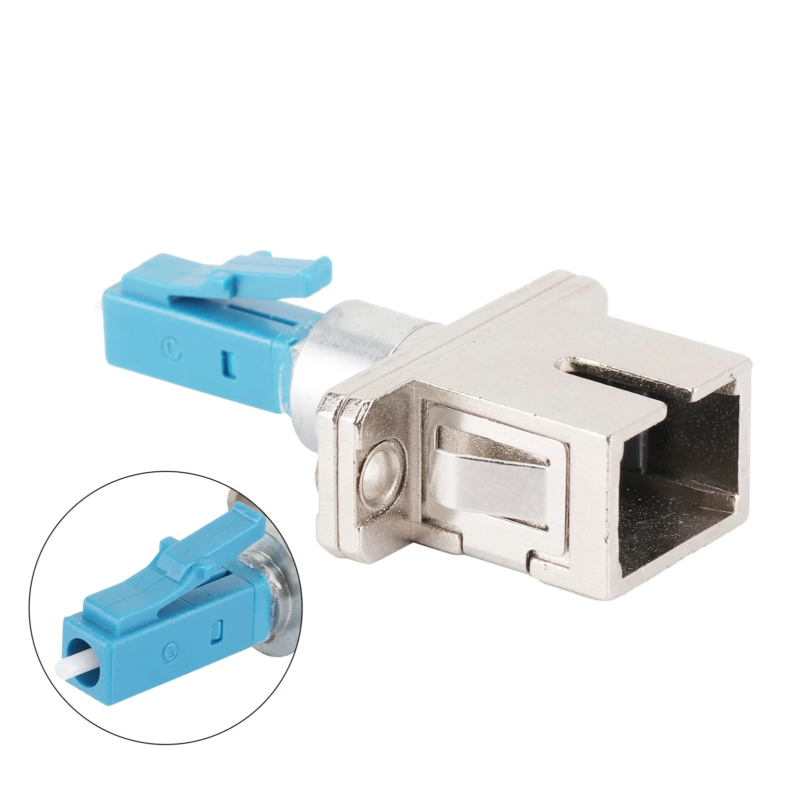 SC Female to LC Adapter, Fibre Optic Adapter Fbox, Sc/Bue to Lc/Male, Sc/-Bue to Lc/Male, Fibre Optic Adapter LC Male to Sc-Bue Indusebef - Image 8