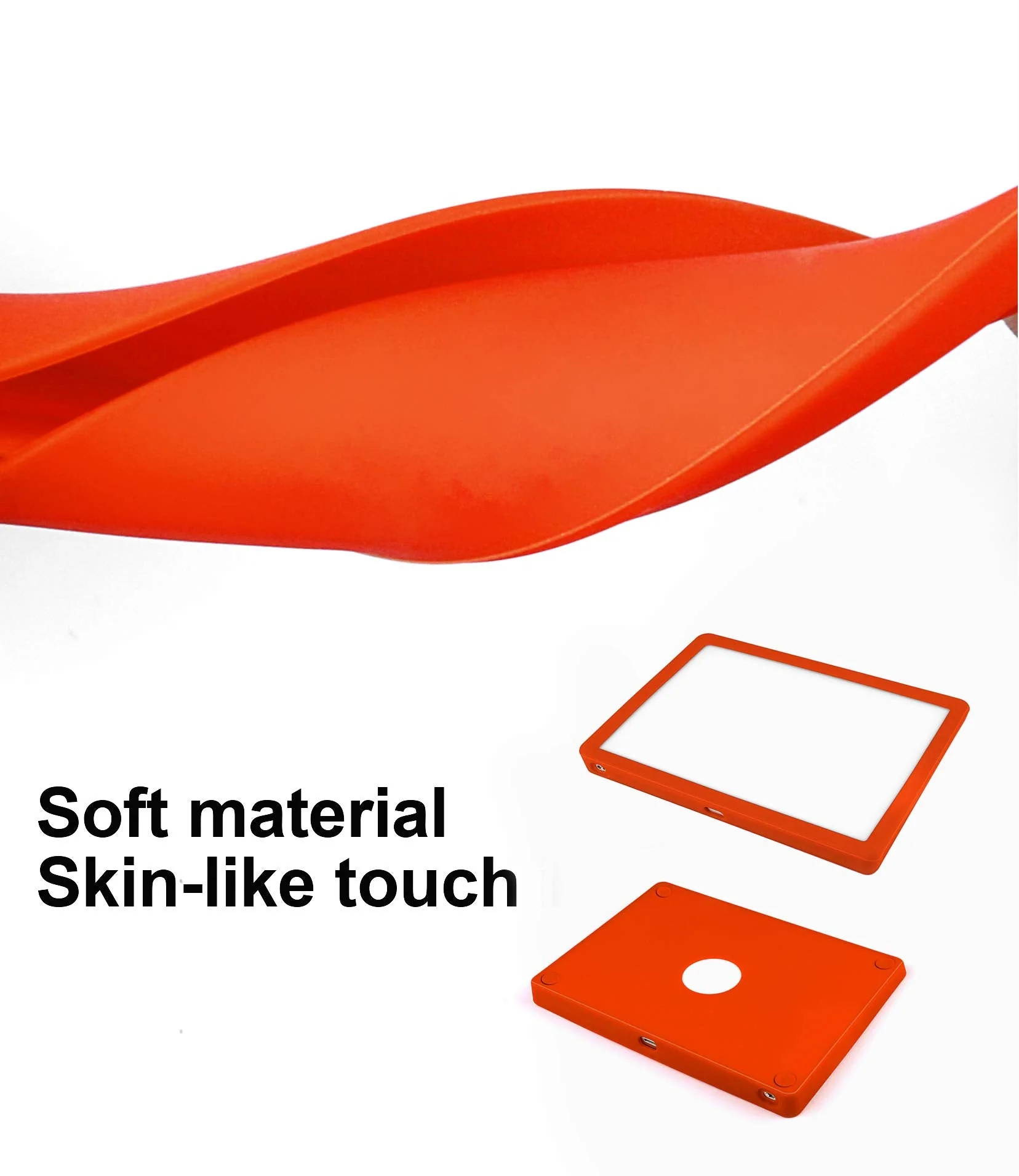 Silicone case for Magic Trackpad 2 Silicon case for Apple Wireless Touchpad Apple Trackpad Protective Cover，Anti-dust and Anti-Scratch Washable Wear-Resistant Silicone Skin (red) red - Image 6