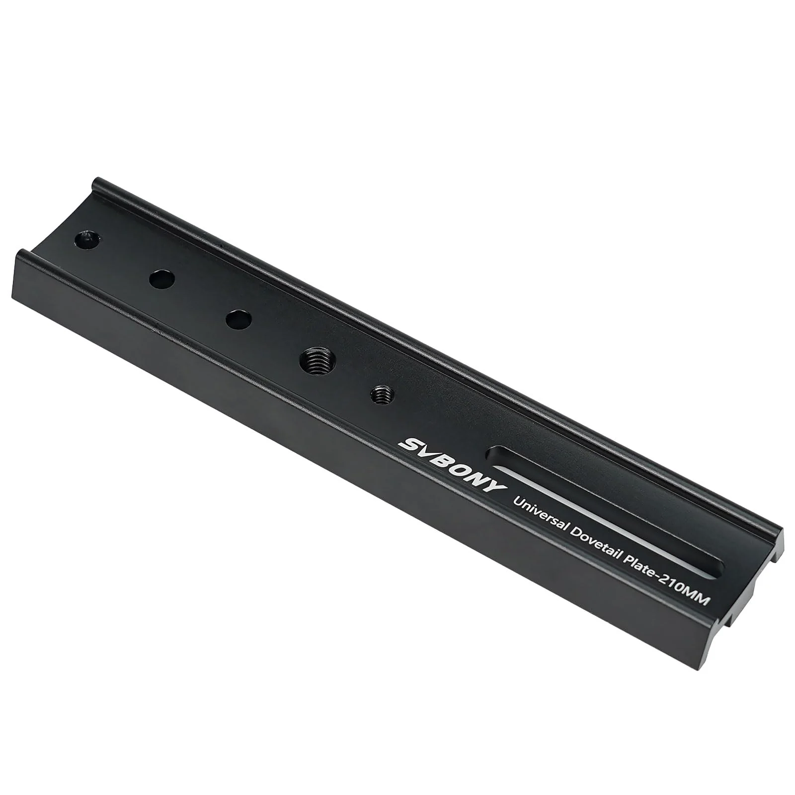 SVBONY SV219 Dovetail Mount Plate, 210mm 8.26 inches Universal Dovetail Plate Compatible with Vixen Dovetail Saddles, Telescope Accessories for OTA Equatorial Tripod Sky Astrophotography