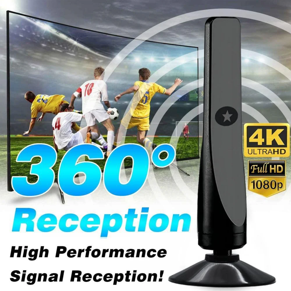 Wave max Tv Antenna 2024, Wave max Tv Antenna Signal Booster, Coverage Up to 500 Miles, Supports 4k Indoor Full Hd Smart Tv. - Image 2