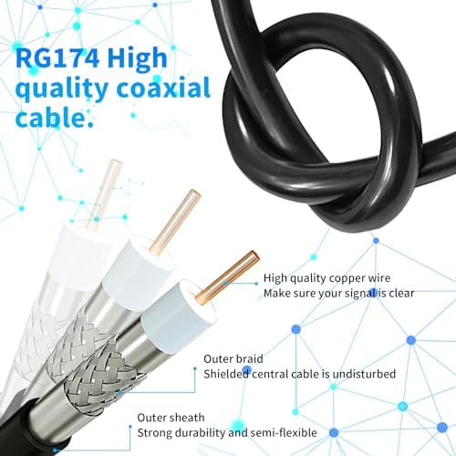 Wave max Tv Antenna 2024, Wave max Tv Antenna Signal Booster, Coverage Up to 500 Miles, Supports 4k Indoor Full Hd Smart Tv. - Image 3